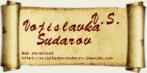 Vojislavka Sudarov vizit kartica